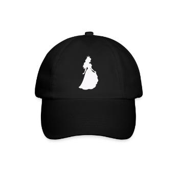 Silhouette de la princesse royale - Casquette classique - noir/noir - Devant