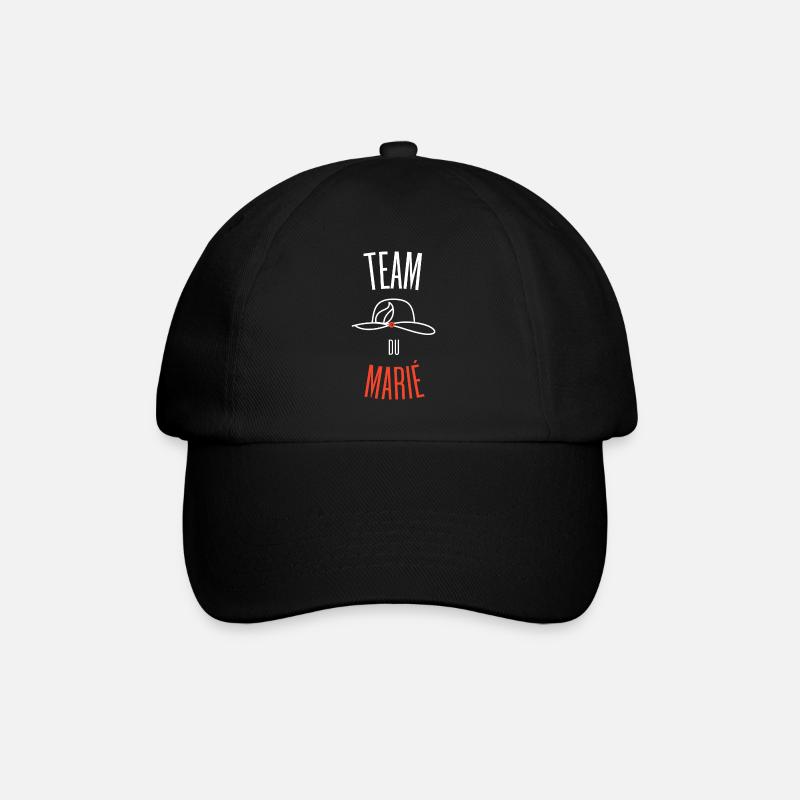 Team du Marié - Casquette classique - noir/noir