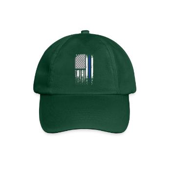 Police Officer Police Commissioner - Baseball Cap - bottle green - Front