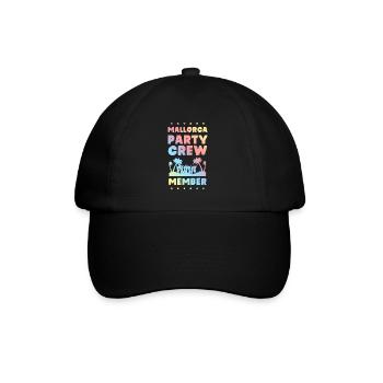 Mallorca Party Crew - Casquette classique - noir/noir - Devant