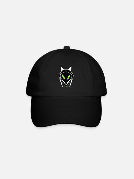 Garrukuroeil Wildsqueaker - Baseball Cap - black/black
