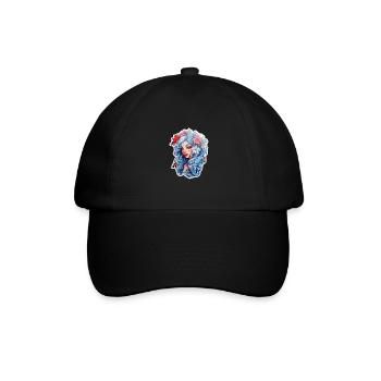 Fille d’hiver - Casquette classique - noir/noir - Devant