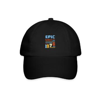 Episch seit 1976 Epic Since - Baseball Cap - black/black - Front