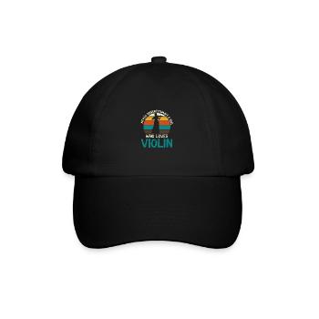Violin Violinist Orchestra Lovers of classical music - Baseball Cap - black/black - Front