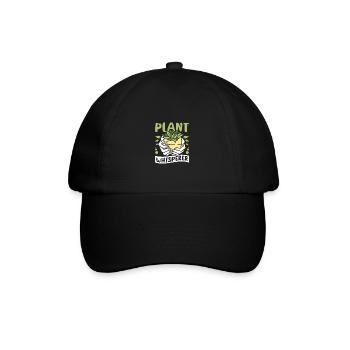 Horticulturist Botanist plant whisperer - Baseballkappe - Schwarz/Schwarz - Vorne