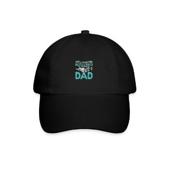 Trumpeters My favorite trumpeter calls me dad - Baseball Cap - black/black - Front