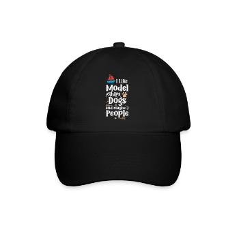 Ship Ship Model Sea Anchor - Baseball Cap - black/black - Front