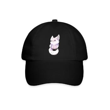 Lupifowl Winter Edition - Baseballkappe - Schwarz/Schwarz - Vorne