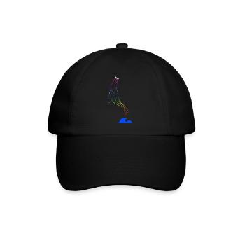 Pride Lifts You Up - Baseballkappe - Schwarz/Schwarz - Vorne