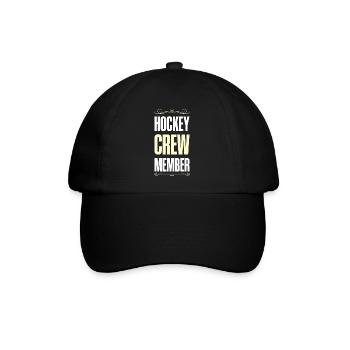Hockey Crew - Casquette classique - noir/noir - Devant