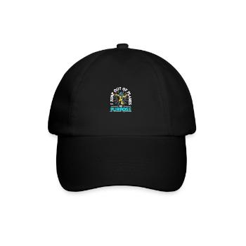 Je saute des avions sur un parachute exprès - Casquette classique - noir/noir - Devant