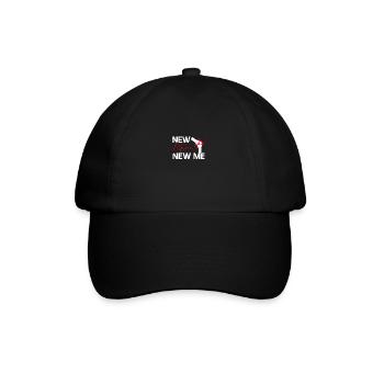 New Knee New Me Knee Surgery - Baseball Cap - black/black - Front