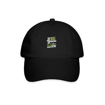 Petite Greens Grand Dreams Gardening Microgreen - Baseball Cap - black/black - Front