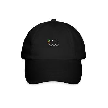 Duck Hi Bird Biologist Ornithologist Animal - Baseball Cap - black/black - Front