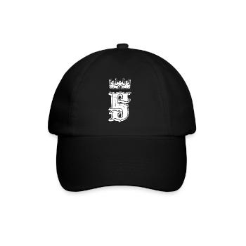 5 Number crown - Baseball Cap - black/black - Front