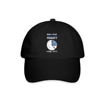 Gamer vais-je jouer à des jeux vidéo aujourd’hui ? - Casquette classique - noir/noir - Devant
