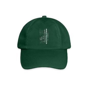 American Acoustic Guitar - Baseball Cap - bottle green - Front