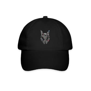 100 Ekuroeils - Baseball Cap - black/black - Front