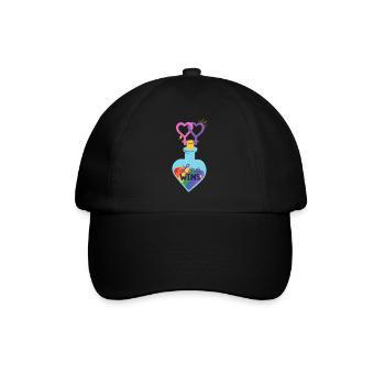 Love Wins Women - Casquette classique - noir/noir - Devant