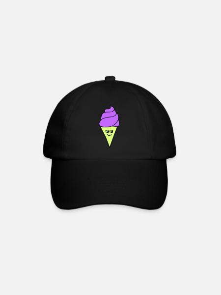 Glaces - Casquette classique - noir/noir