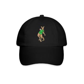 Baseball Kangourou - Casquette classique - noir/noir - Devant