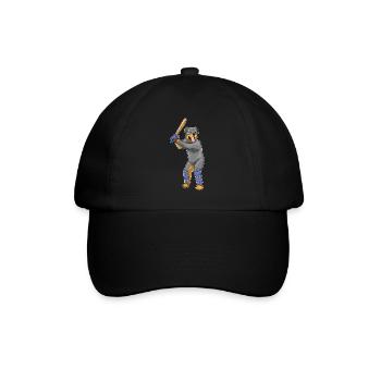 Rottweiler Cricket Cricket Bats - Baseball Cap - black/black - Front