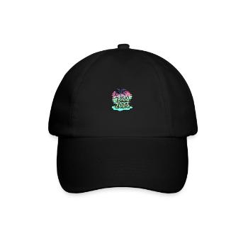 Ibiza 2025 Beach - Baseball Cap - black/black - Front