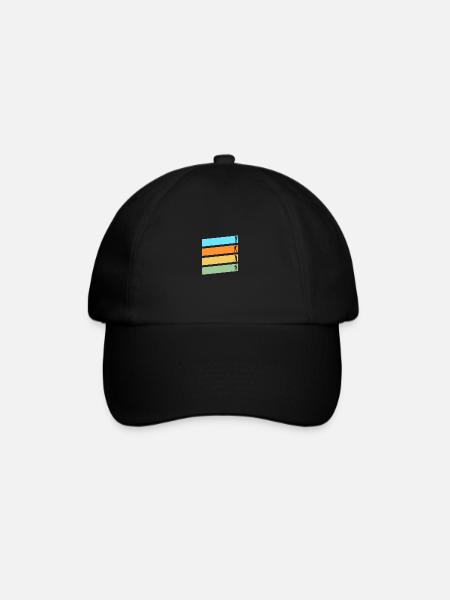 Golfspieler Golf - Baseballkappe - Schwarz/Schwarz