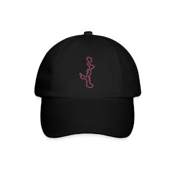 KISS ART LINEART - Casquette classique - noir/noir - Devant
