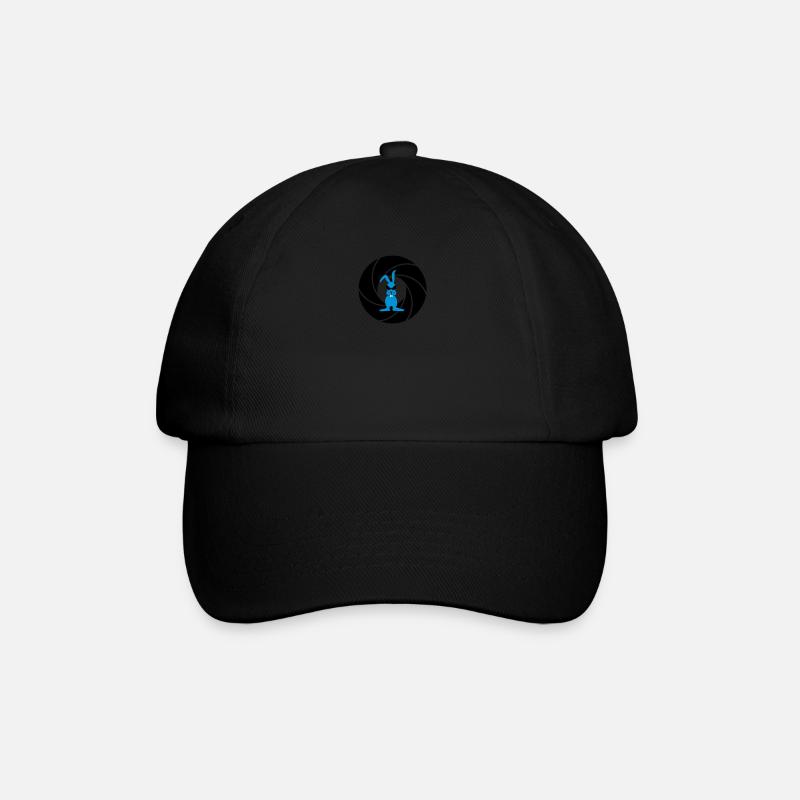 Aperture / Blende (1c) - Baseball Cap - black/black