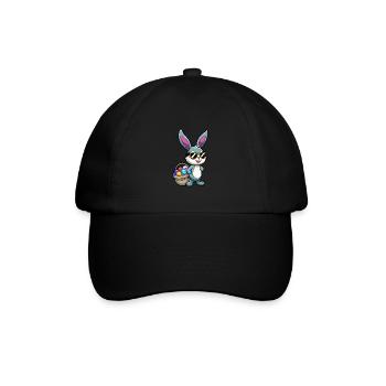 Happy Easter - Easter Bunny - Easter Egg - Gift - Baseball Cap - black/black - Front