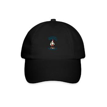 Vous êtes soit un gars intelligent, soit un pet qui sent bon - Casquette classique - noir/noir - Devant