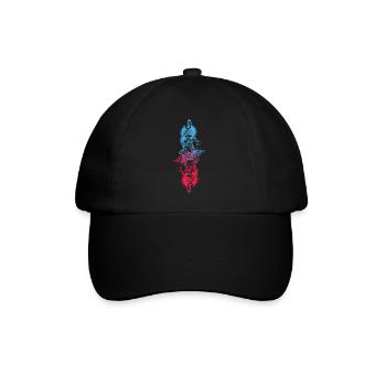 SKELETON PIRATE GIRL - Casquette classique - noir/noir - Devant