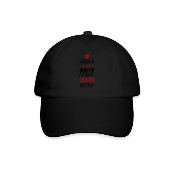 1981 Édition limitée - Casquette classique - noir/noir - Devant