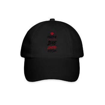 2008 limited edition - Baseballkappe - Schwarz/Schwarz - Vorne