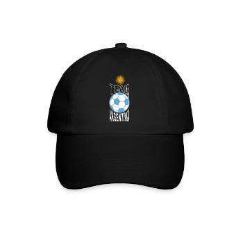 Équipe argentine de football Sun Ball - Casquette classique - noir/noir - Devant