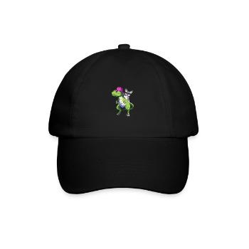 Boston Terrier - Baseball Cap - black/black - Front