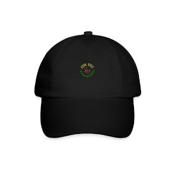 Tondeuse à gazon Tondeuse à gazon Drôle de jardinier - Casquette classique - noir/noir - Devant
