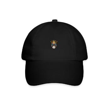 Couronne du roi du crâne - Casquette classique - noir/noir - Devant