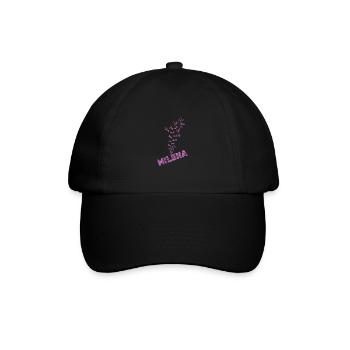 Milena - Baseballkappe - Schwarz/Schwarz - Vorne