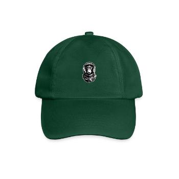 Singe, Astronaute, Espace, Cosmonaute, Amoureux Des Animaux - Casquette classique - vert bouteille - Devant