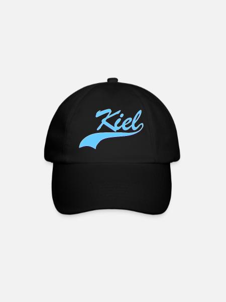 Kiel - Baseballkappe - Schwarz/Schwarz