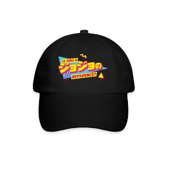 Est-ce une référence JoJo Jojo's Bizarre Adventure - Casquette classique - noir/noir - Devant