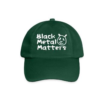 Black Metal Matters - Baseball Cap - bottle green - Front
