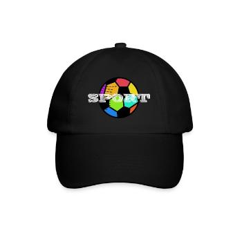 Sport - Casquette classique - noir/noir - Devant
