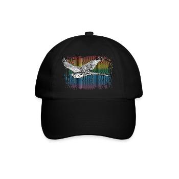 Bird - Baseball Cap - black/black - Front