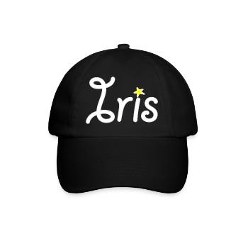 Iris - Casquette classique - noir/noir - Devant