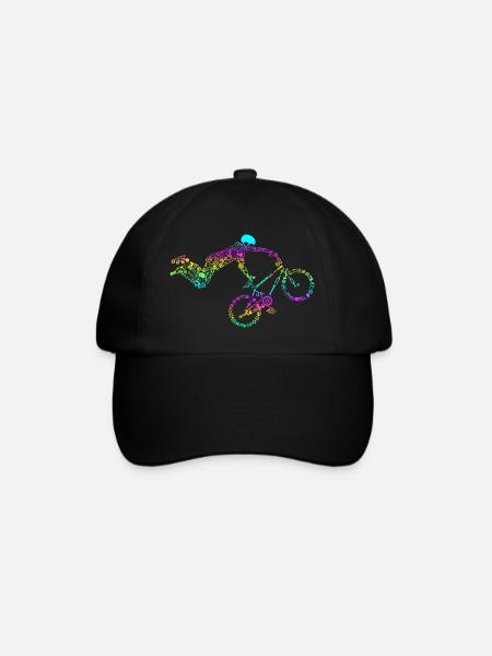BMX - Baseballkappe - Schwarz/Schwarz