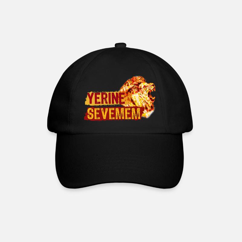 Galatasaray - Baseballkappe - Schwarz/Schwarz