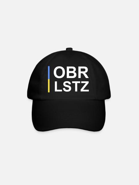 Oberlausitz - Baseballkappe - Schwarz/Schwarz